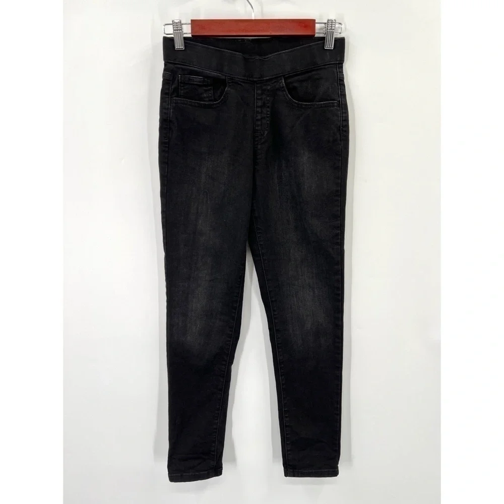 CAT & JACK Girl's High Rise Black Jegging Casual Skinny Jeans Size 14